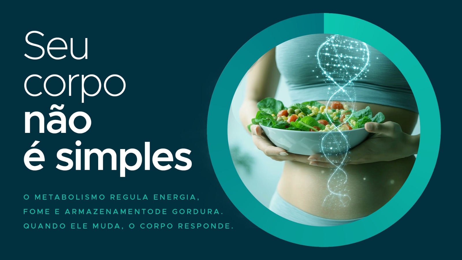 Arte do Instituto sobre metabolismo e corpo.