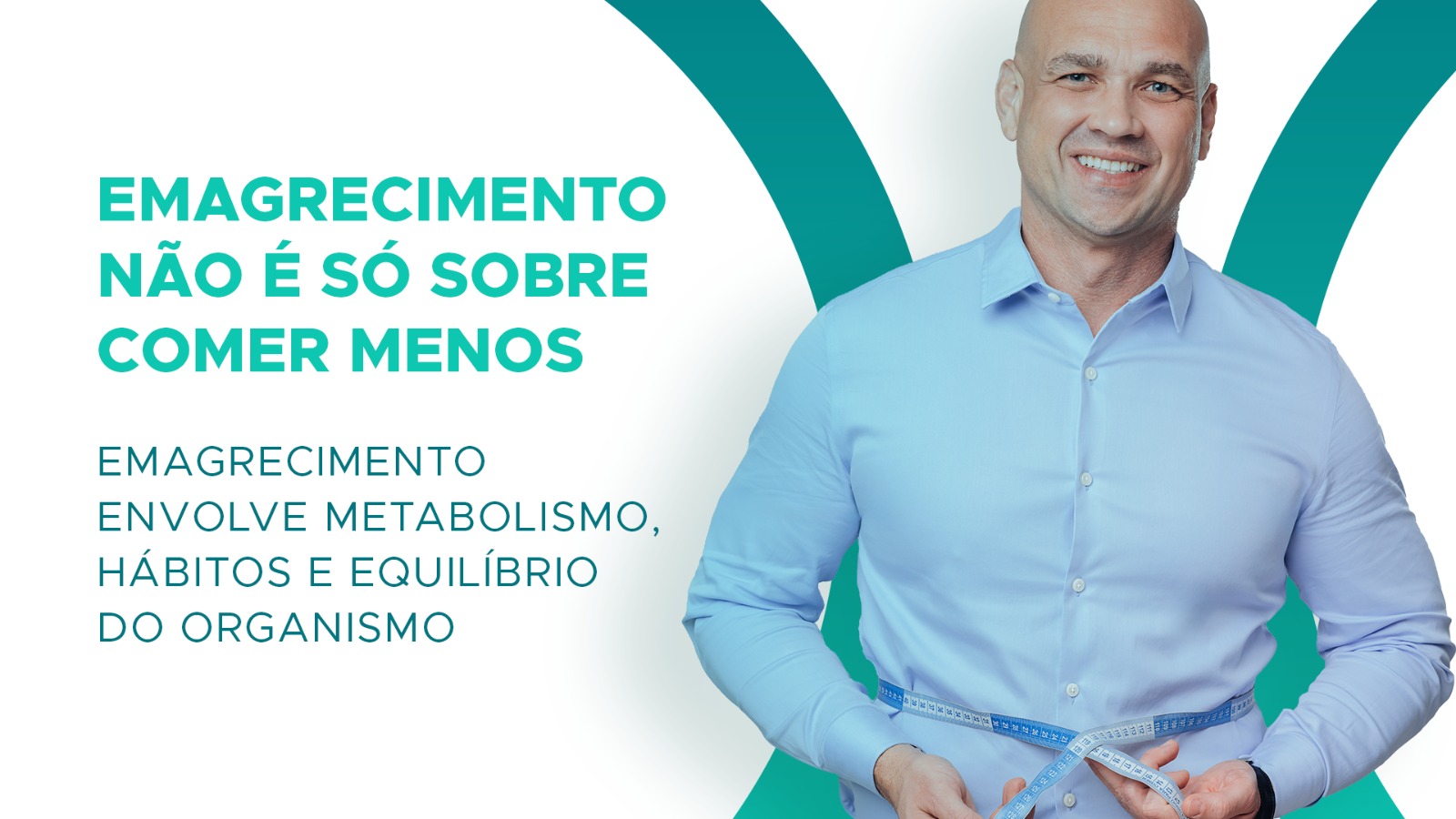 Arte do Instituto sobre emagrecimento.